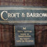 クラフトアンドバロー Croft&Barrow バングラデシュ製 コーデュロイチェックボタンダウンシャツ メンズ import:M