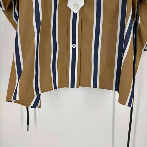 サカイ Sacai ボールドストライプベルトシャツ レディース JPN:2