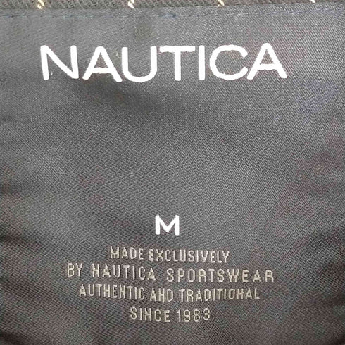 ノーティカ NAUTICA 裏地チェック ロゴ刺繍 スイングトップ メンズ import:M