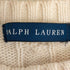 ラルフローレン RALPH LAUREN ポニー刺繍 ケーブルコットンニット レディース import:XS