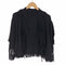 イッセイミヤケ ISSEY MIYAKE A-poc フリンジニットポンチョ レディース JPN:2