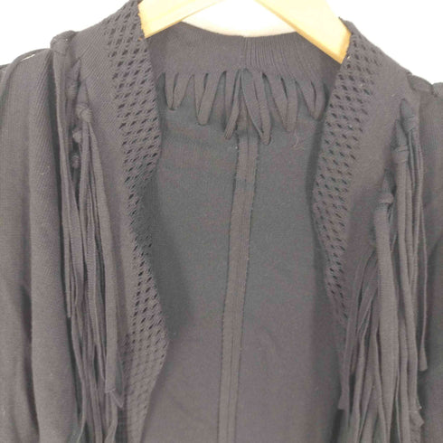 イッセイミヤケ ISSEY MIYAKE A-poc フリンジニットポンチョ レディース JPN:2
