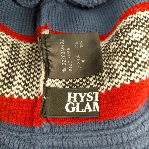 ヒステリックグラマー HYSTERIC GLAMOUR HYSTERIC LOGO ニットバケット メンズ FREE