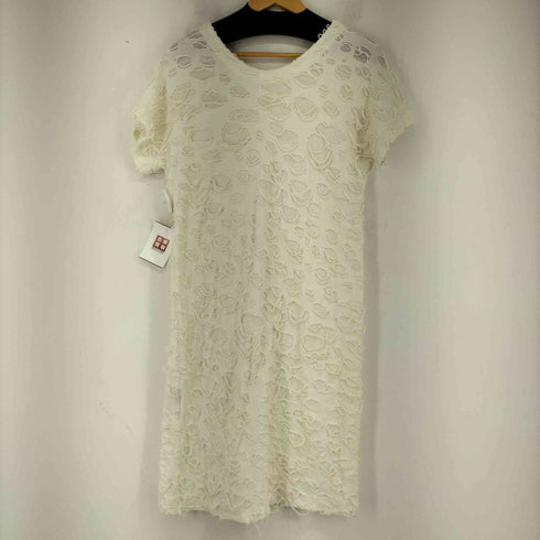 イッセイミヤケハート ISSEY MIYAKE HaaT ダメージ加工 S/Sコットンワンピース レディース JPN:2
