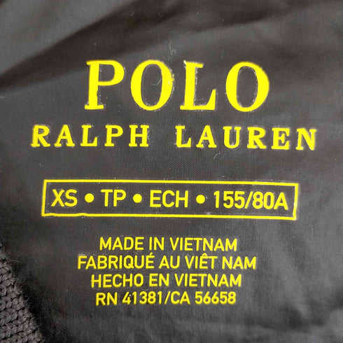 ポロラルフローレン POLO RALPH LAUREN ワッペン装飾 中綿ブルゾン レディース import:XS