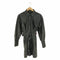 ザラ ZARA FAUX LEATHER BELTED DRESS フェイクレザー シャツワンピース レディース import:S