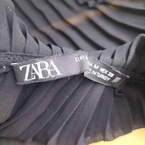 ザラ ZARA フリルプリーツトップス レディース JPN:M