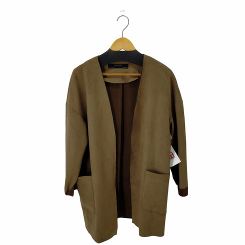 ザラ ZARA スウェードカーディガン レディース import:S