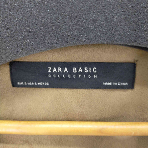 ザラ ZARA スウェードカーディガン レディース import:S