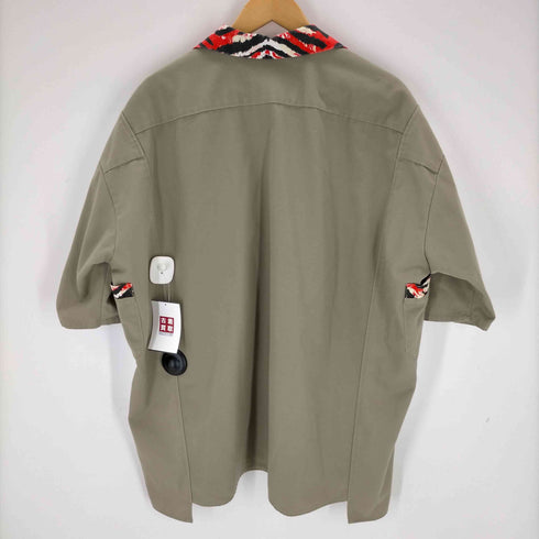 ナナナナサーカ 77circa 23SS 襟切り替え S/S ワークシャツ メンズ FREE