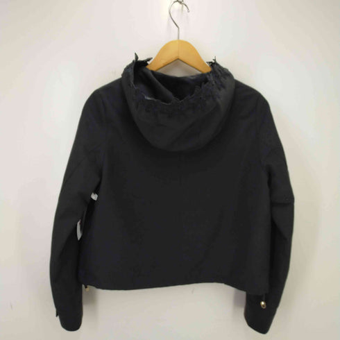 トッコクローゼット tocco closet フードフラワーレース付きマウンテンパーカー レディース JPN:M