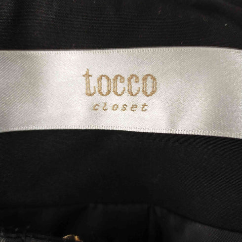 トッコクローゼット tocco closet フードフラワーレース付きマウンテンパーカー レディース JPN:M