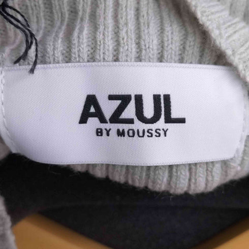 アズールバイマウジー AZUL by moussy 22AW IRREGULAR HEM FLARE SET OP/イレギュラーヘムフレアセットワンピース レディース JPN:S
