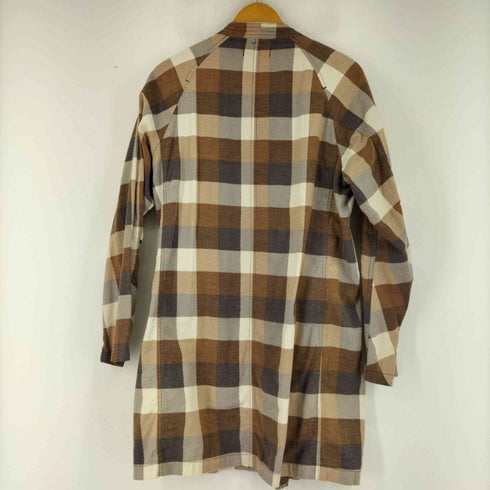 ノンネイティブ nonnative MASTER COAT COTTON NEL BLOCK CHECK PRINT メンズ JPN:1