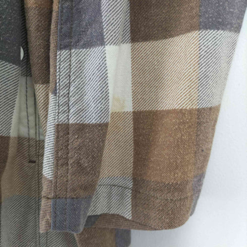 ノンネイティブ nonnative MASTER COAT COTTON NEL BLOCK CHECK PRINT メンズ JPN:1