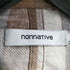 ノンネイティブ nonnative MASTER COAT COTTON NEL BLOCK CHECK PRINT メンズ JPN:1