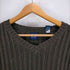 ギャップ Gap 90-00S OLD オーバーサイズ コットンVネックリブニット メンズ import:L
