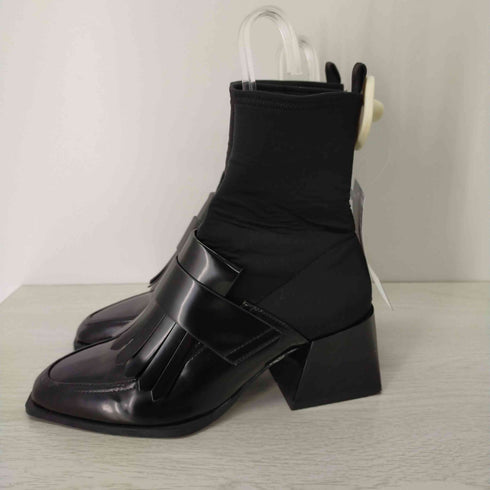 ザラ ZARA ソックスヒールブーツ レディース EUR:36