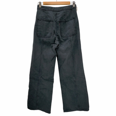 リーバイス Levis RIBCAGE WIDE LEG ウォッシュ加工 ハイウエストデニム レディース W27 L30