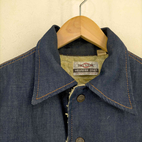 ビッグヤンク BIG YANK 60~70s WESTERN STYLE 裏ボアデニムジャケット メンズ