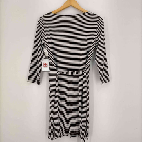 マックスマーラウィークエンド MAX MARA WEEKEND ボーダーベルテッドチュニックワンピース レディース