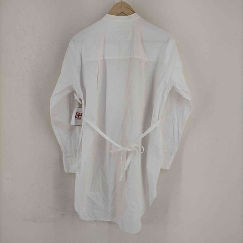 メゾンスペシャル MAISON SPECIAL Supima Cotton Stand Collar Long Shirt レディース FREE