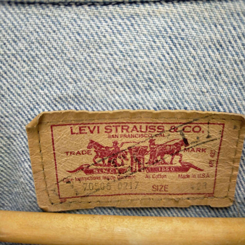 リーバイス Levis 90-00s Denim Trucker Jacket メンズ US:42