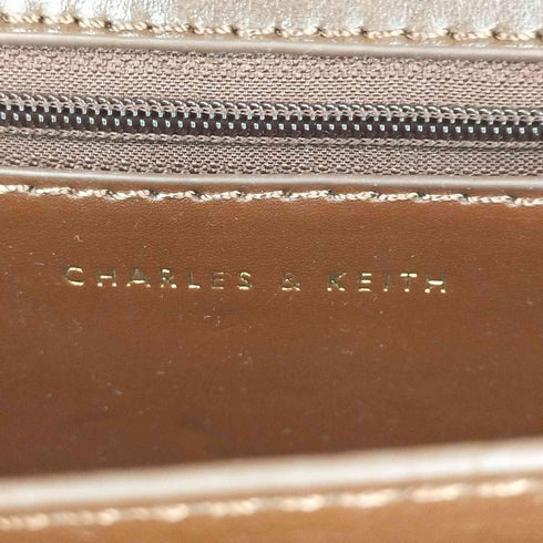 チャールズキース CHARLES & KEITH レザー ショルダーバック レディース