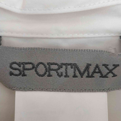 マックスマーラ MAX MARA SPORT MAX スポーツマックス ハーフジップ ノーカラージャケット レディース 38