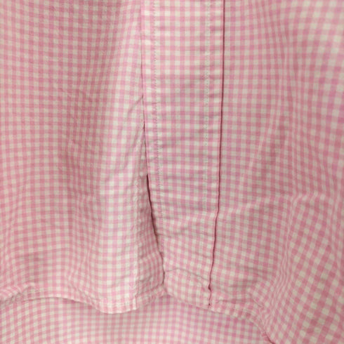 ポロバイラルフローレン Polo by RALPH LAUREN 90-00s SLIM FIT スモールポニー刺繍 ボタンダウンチェックシャツ メンズ import:XL