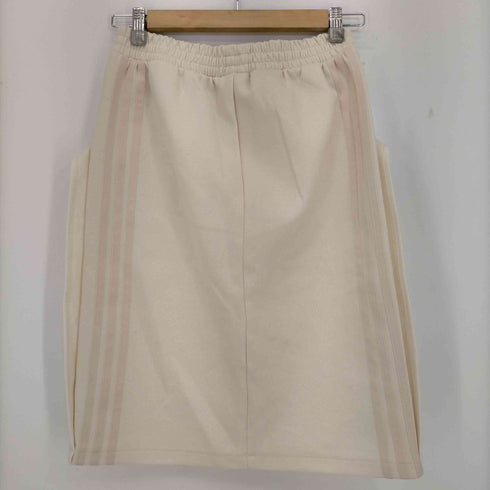 アディダスオリジナルス adidas Originals ADICOLOR CLEAN CLASSICS SKIRT ロゴ刺繍 スウェット地 イージースカート レディース JPN:XS