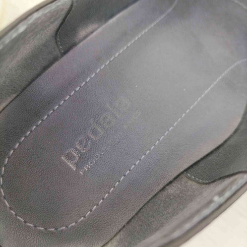 アシックスペダラ asics pedala レザー リボン ヒールパンプス レディース JPN:23.5