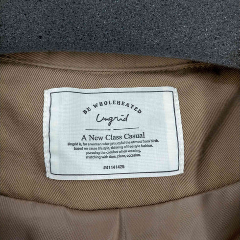 アングリッド Ungrid ルーズロングトレンチコート レディース JPN:M
