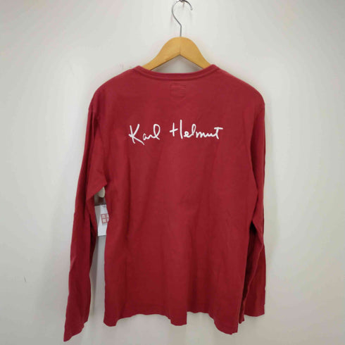 カールヘルム Karl Helmut 背面ロゴプリントクルーネックTシャツ メンズ JPN:L
