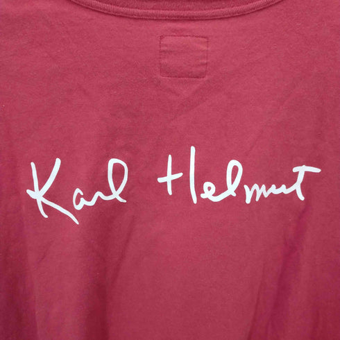 カールヘルム Karl Helmut 背面ロゴプリントクルーネックTシャツ メンズ JPN:L