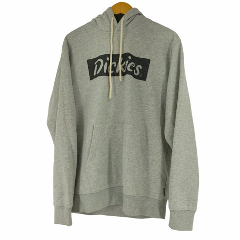 ディッキーズ Dickies フロントロゴプリント カンガルーポケット 霜降りフーディ メンズ JPN:XL