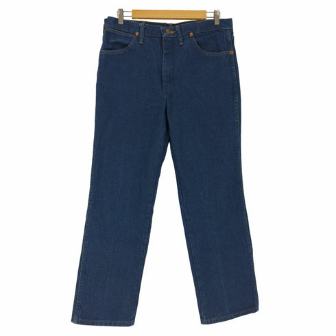 ラングラー Wrangler ジップアップ ストレート デニム パンツ メンズ 34×30