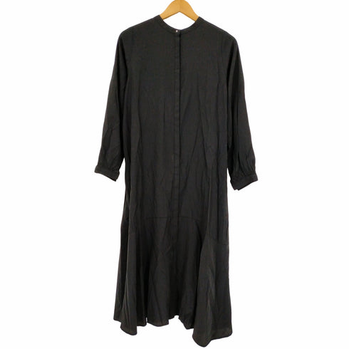 プラステ PLST ノーカラー ロングシャツワンピース レディース JPN:S