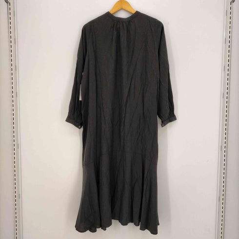 プラステ PLST ノーカラー ロングシャツワンピース レディース JPN:S