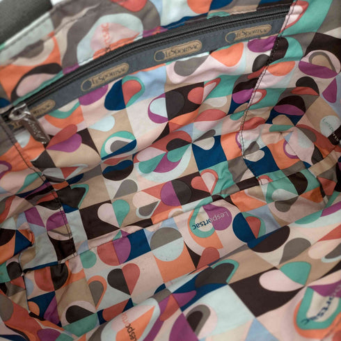 レスポートサック LeSportsac ナイロンミニトートバッグ レディース