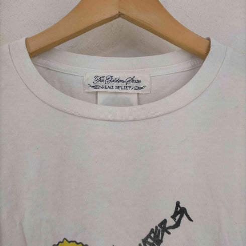 レミレリーフ REMI RELIEF SKATERS プリントクルーネックTシャツ レディース JPN:L