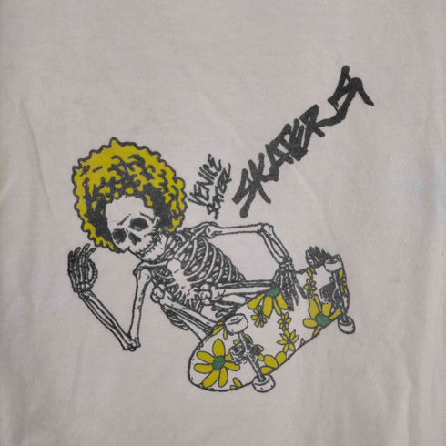 レミレリーフ REMI RELIEF SKATERS プリントクルーネックTシャツ レディース JPN:L