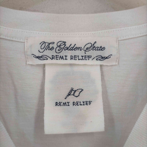 レミレリーフ REMI RELIEF SKATERS プリントクルーネックTシャツ レディース JPN:L