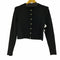 ザラ ZARA ノーカラーカーディガン レディース JPN:M