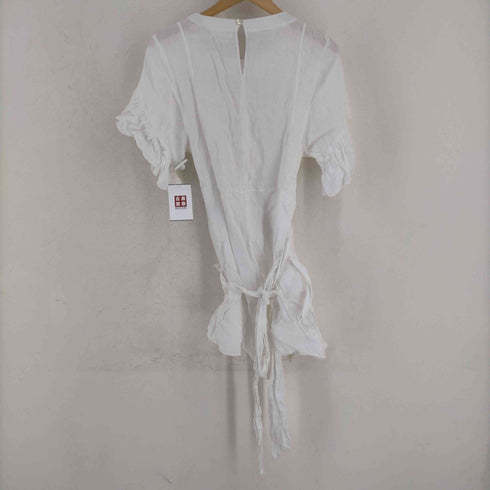 イザベルマランエトワール ISABEL MARANT ETOILE リネンフリルワンピース レディース 36