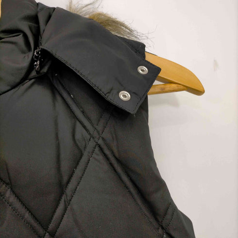 ロシニョール ROSSIGNOL ファーフード付き キルティングダウンベスト レディース import:M