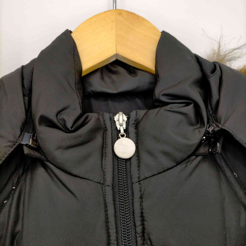 ロシニョール ROSSIGNOL ファーフード付き キルティングダウンベスト レディース import:M