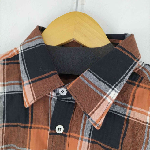 デパートメントファイブ DEPARTMENT FIVE MADE IN ITALY ヘリンボーン コットンチェックシャツ メンズ 41