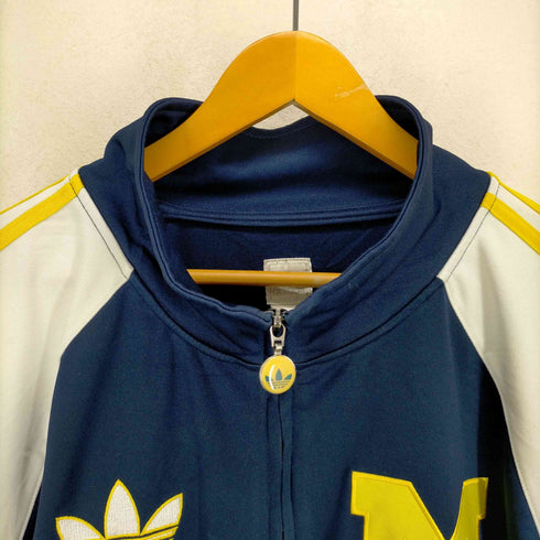 アディダス adidas 00s ロゴ刺繍トラックジャケット メンズ 2XL