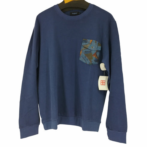 デシグアル Desigual ポケット付き 長袖Tシャツ メンズ import:M